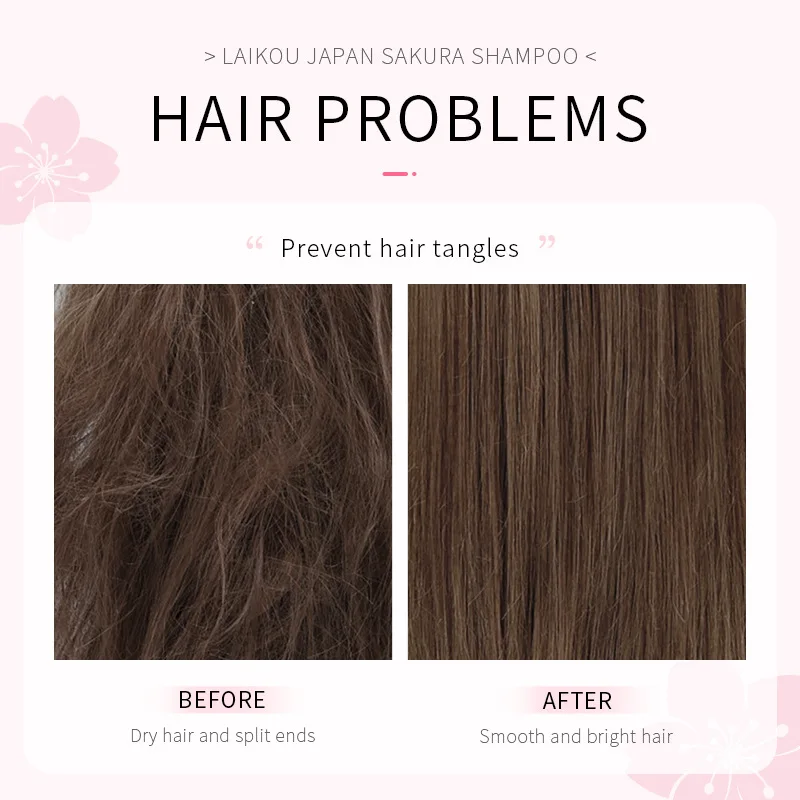 LAIKOU Japan Sakura  Shampoo R - огляд і ціна Hair Care Japanese