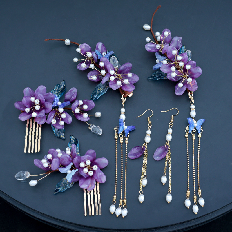 Chinese Glazed Flower Hairpin  - огляд і ціна Hair Care Japanese