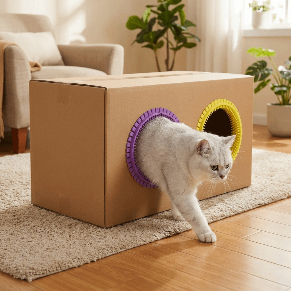 Plastic Cat Tunnel Brush Hair  - огляд і ціна House Hair Care