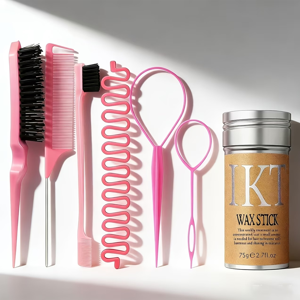 7pcs Hair Styling Care Set wit - огляд і ціна Hair Care Set