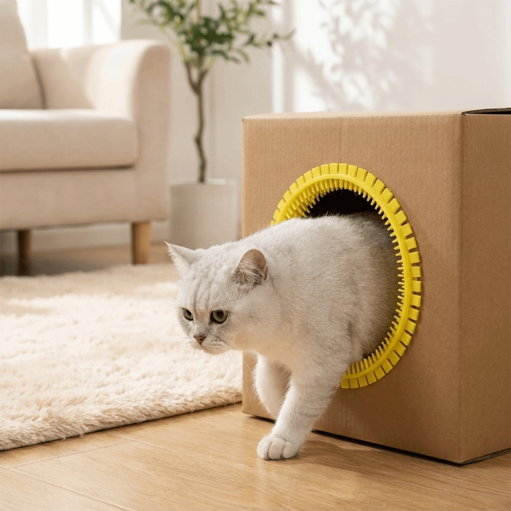 Pet Cat Comb Toy Plastic Cat T - огляд і ціна House Hair Care