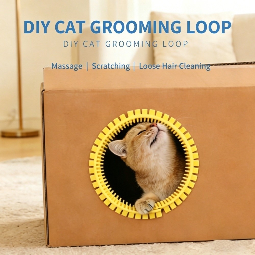 Pet Cat Comb Toy Plastic Cat T - огляд і ціна House Hair Care