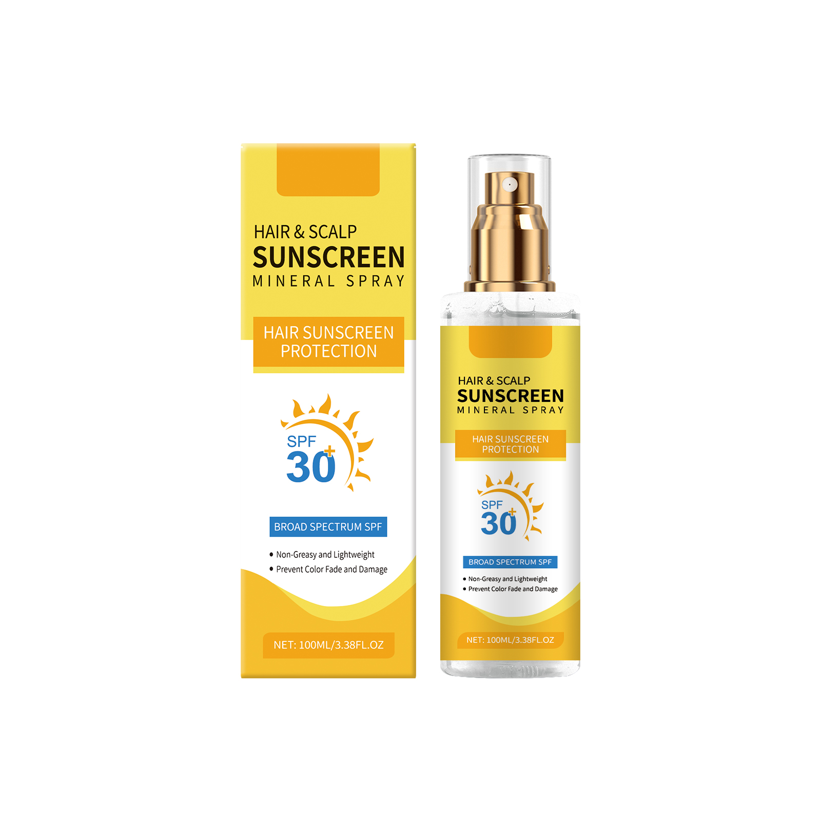 Ginger Root Scalp Sunscreen Sp - огляд і ціна Hair Care Set