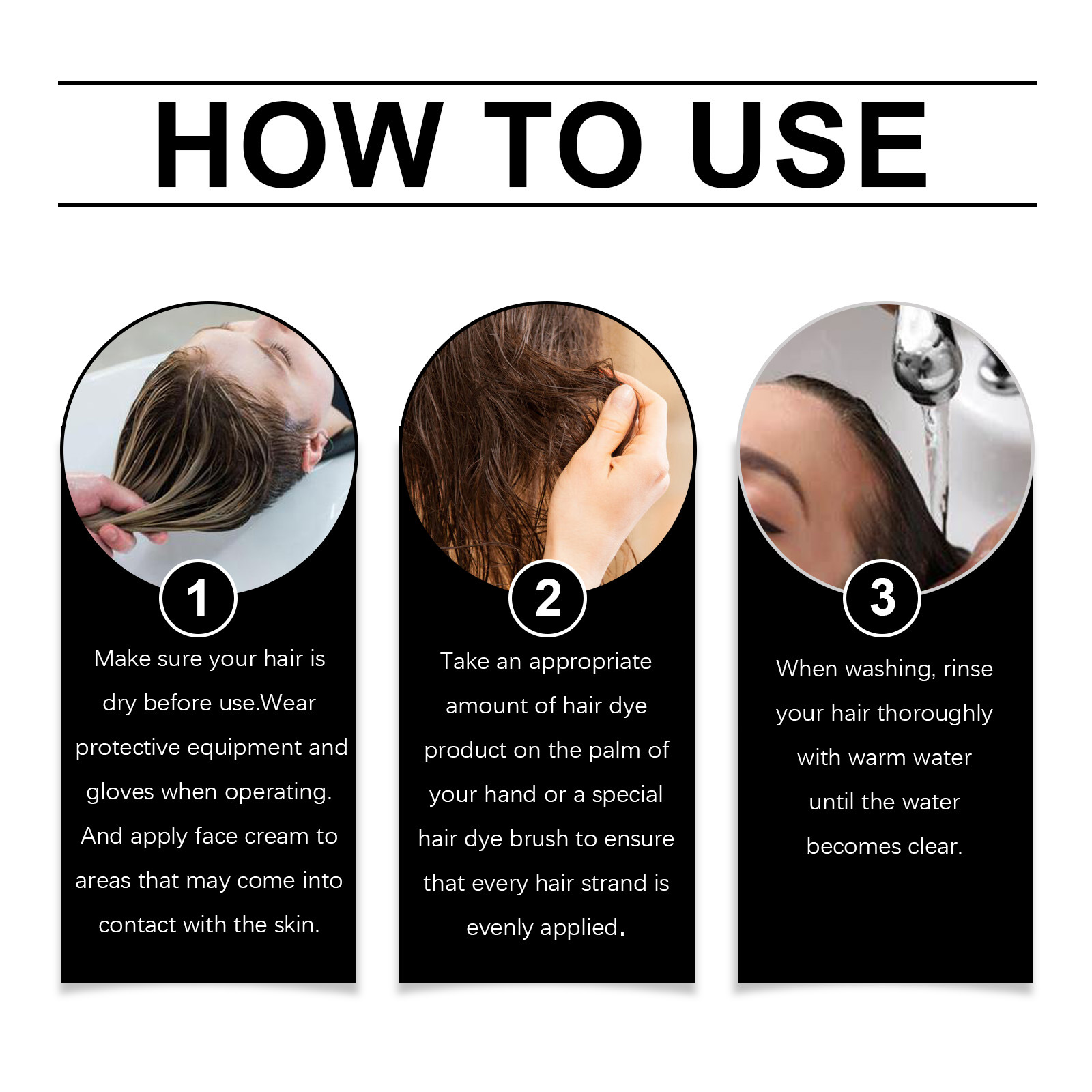 Natural Herbal Black Hair Dye  - огляд і ціна Hair Care Steps