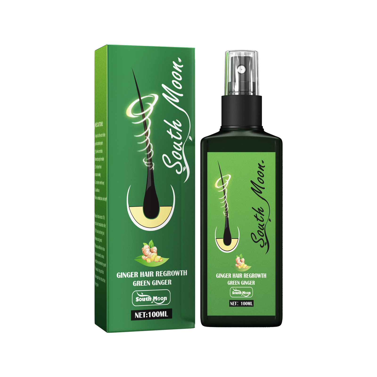 South Moon Ginger Hair Growth  - огляд і ціна Hair Care Basic