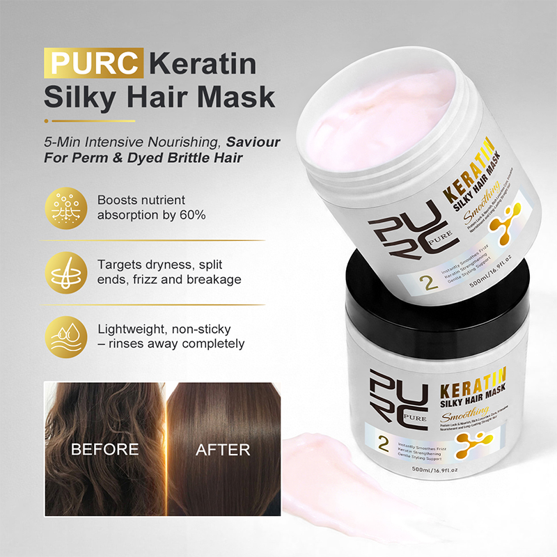 PURC Keratin Treatment Hair Ca - огляд і ціна Hair Care Set