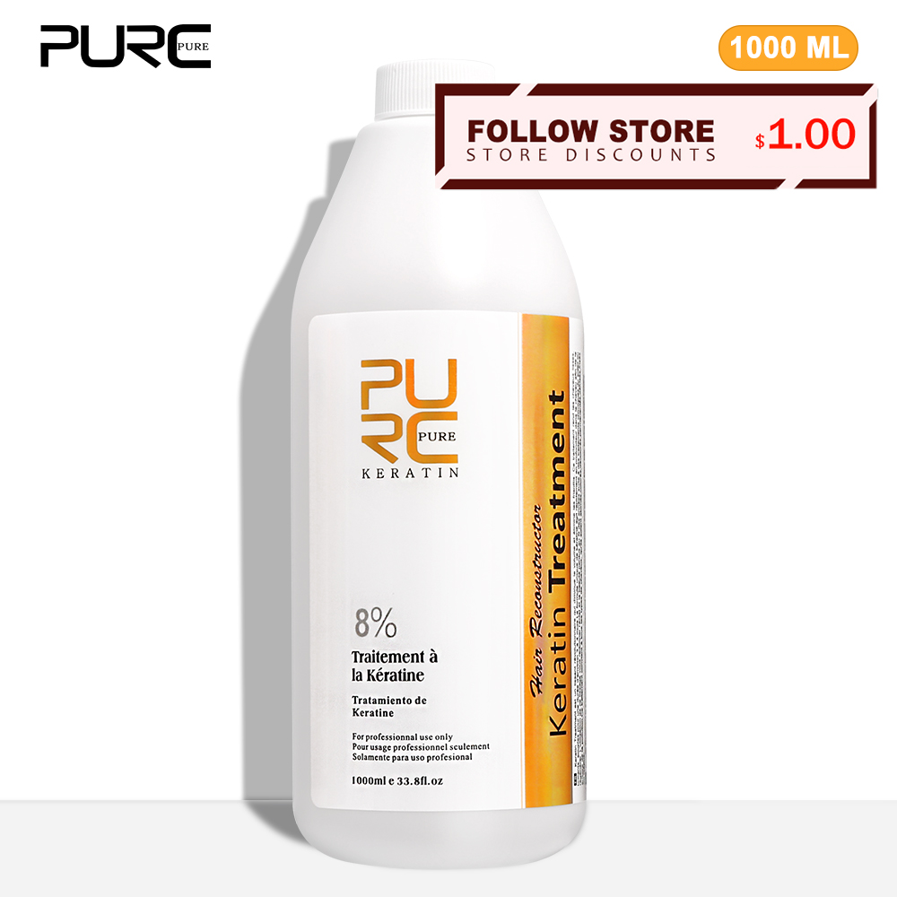 PURC 8% Keratin Smoothing Trea - огляд і ціна Hair Care With Protein