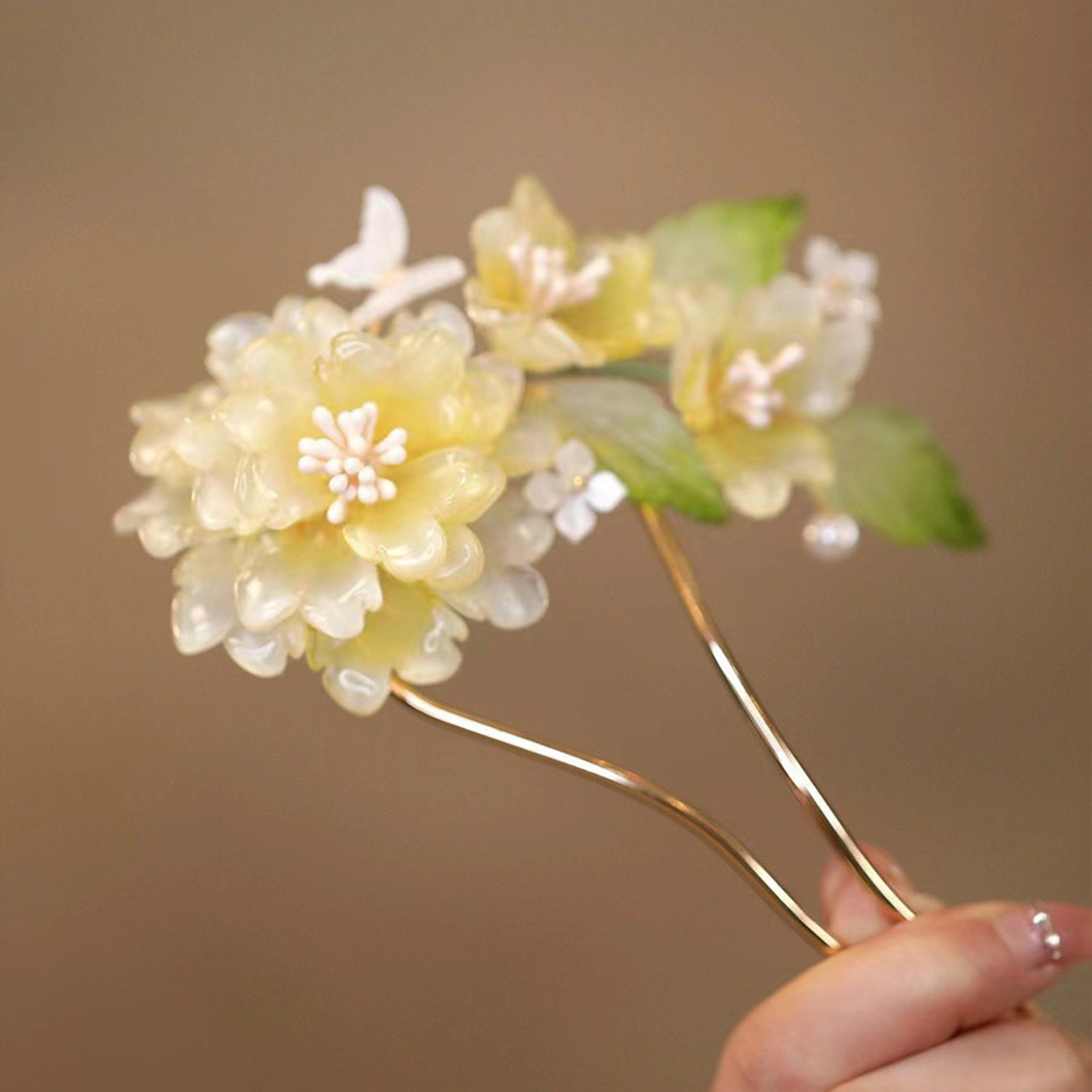 Flower U-shaped Hairpin Chines - огляд і ціна Hair Care Japanese
