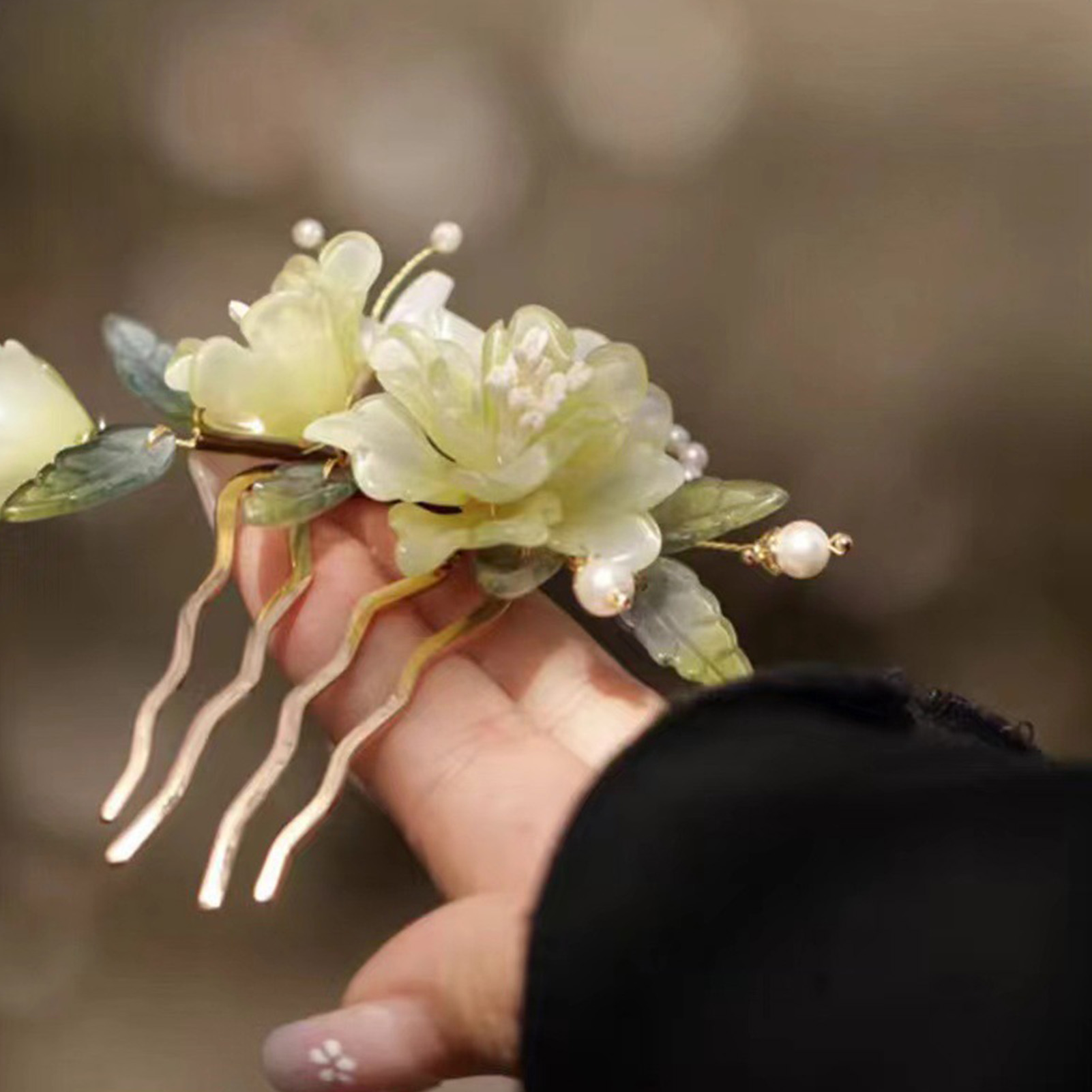 Flower U-shaped Hairpin Chines - огляд і ціна Hair Care Japanese