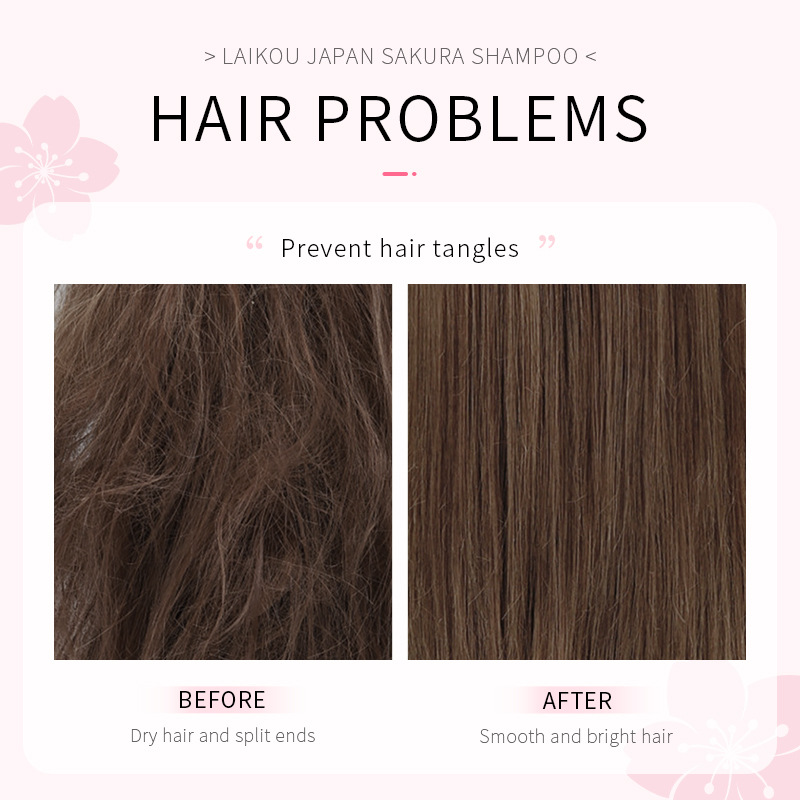 LAIKOU Japan Sakura  Shampoo R - огляд і ціна Hair Care Japanese