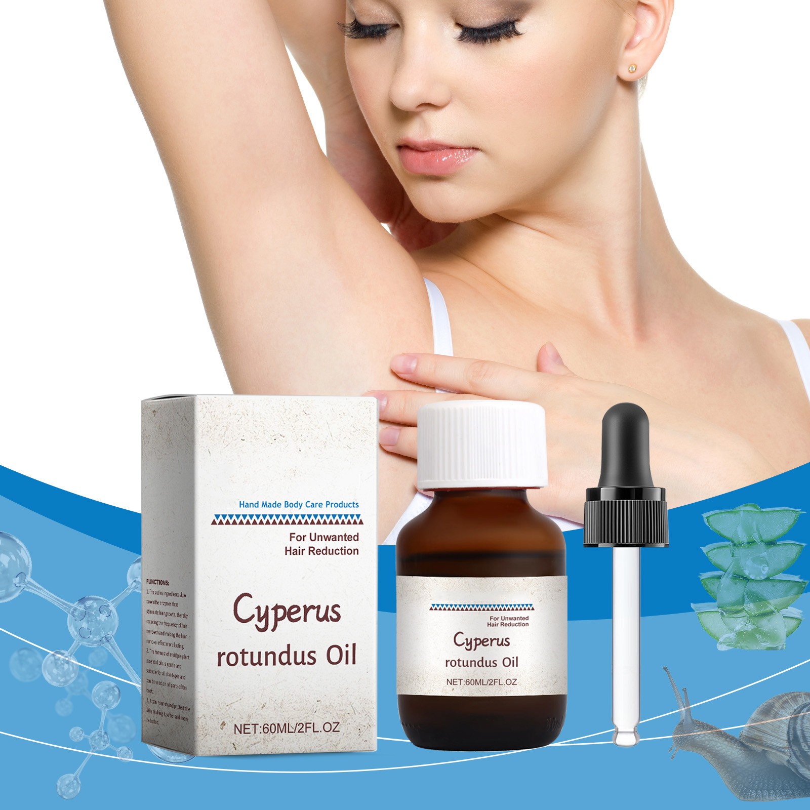 60ml Cyperus Rotundus Hair Rem - огляд і ціна House Hair Care
