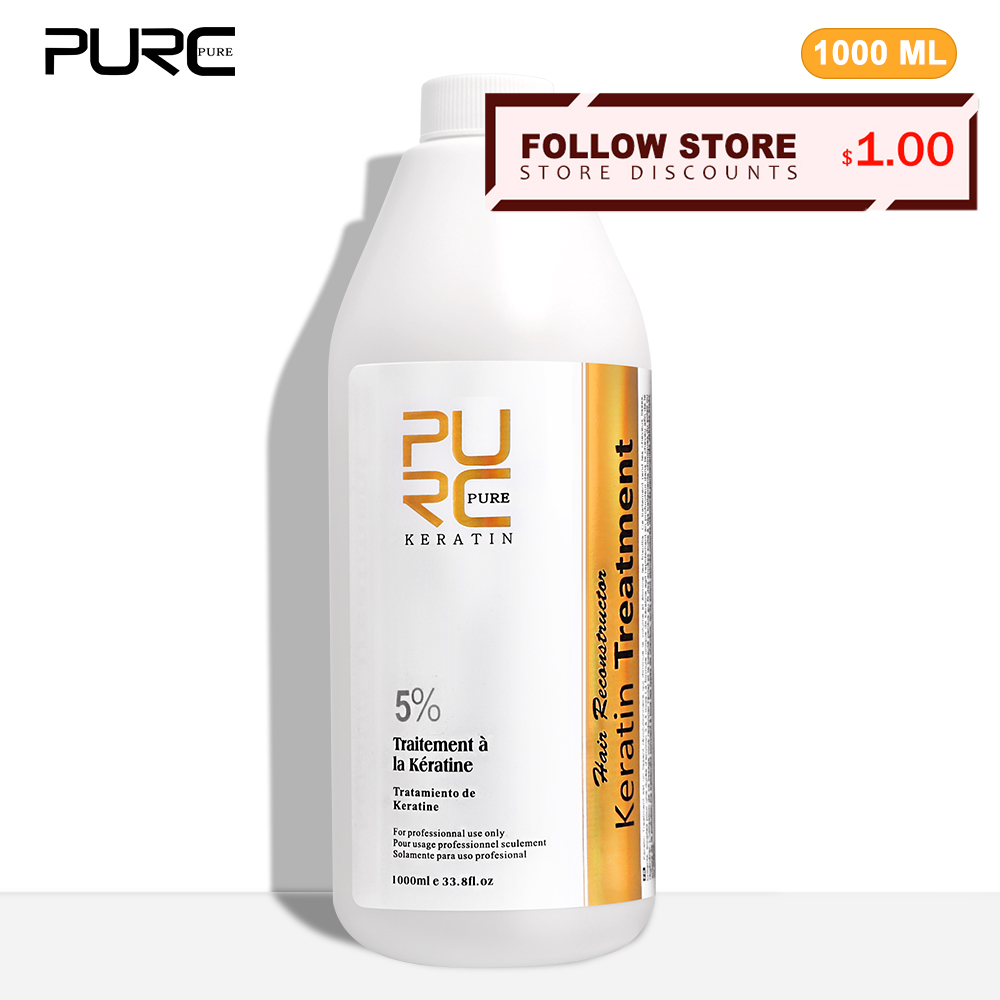 PURC 5% Keratin Smoothing Trea - огляд і ціна Hair Care With Protein