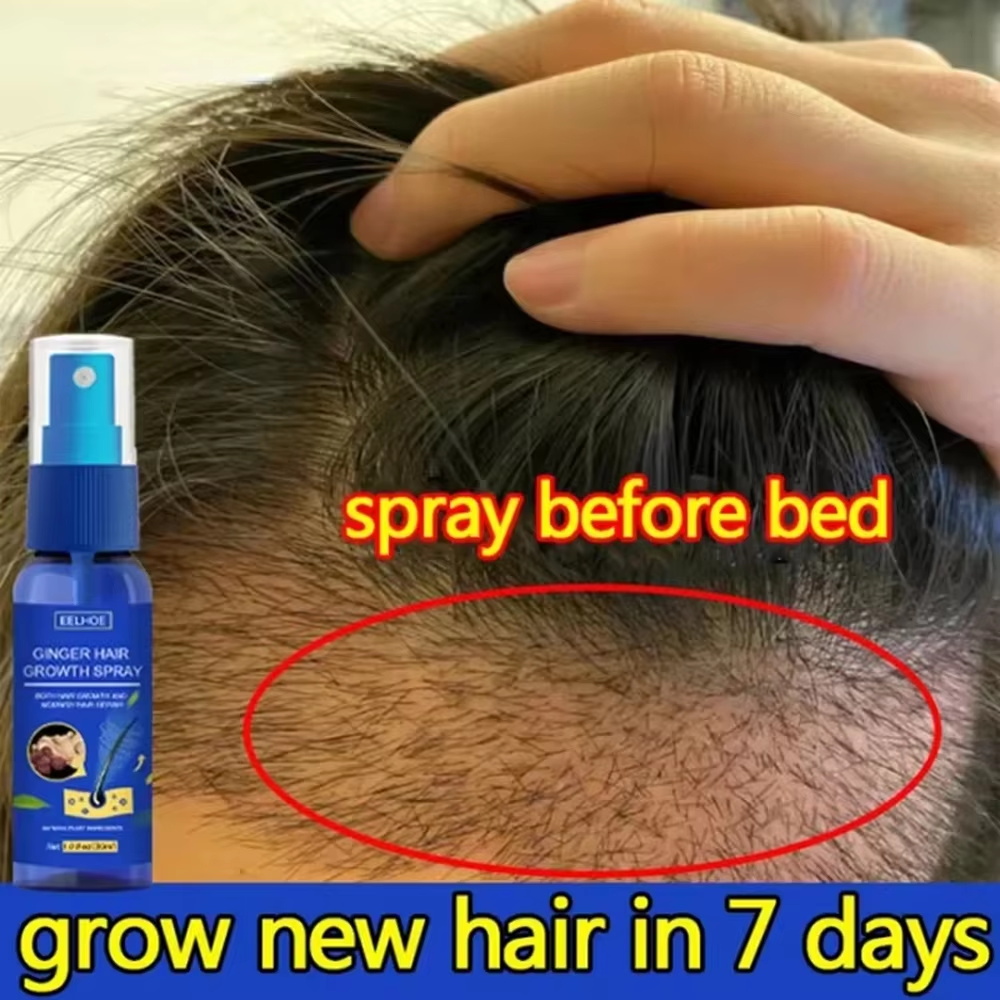 Fast Ginger Hair Growth Spray  - огляд і ціна Hair Care With Protein