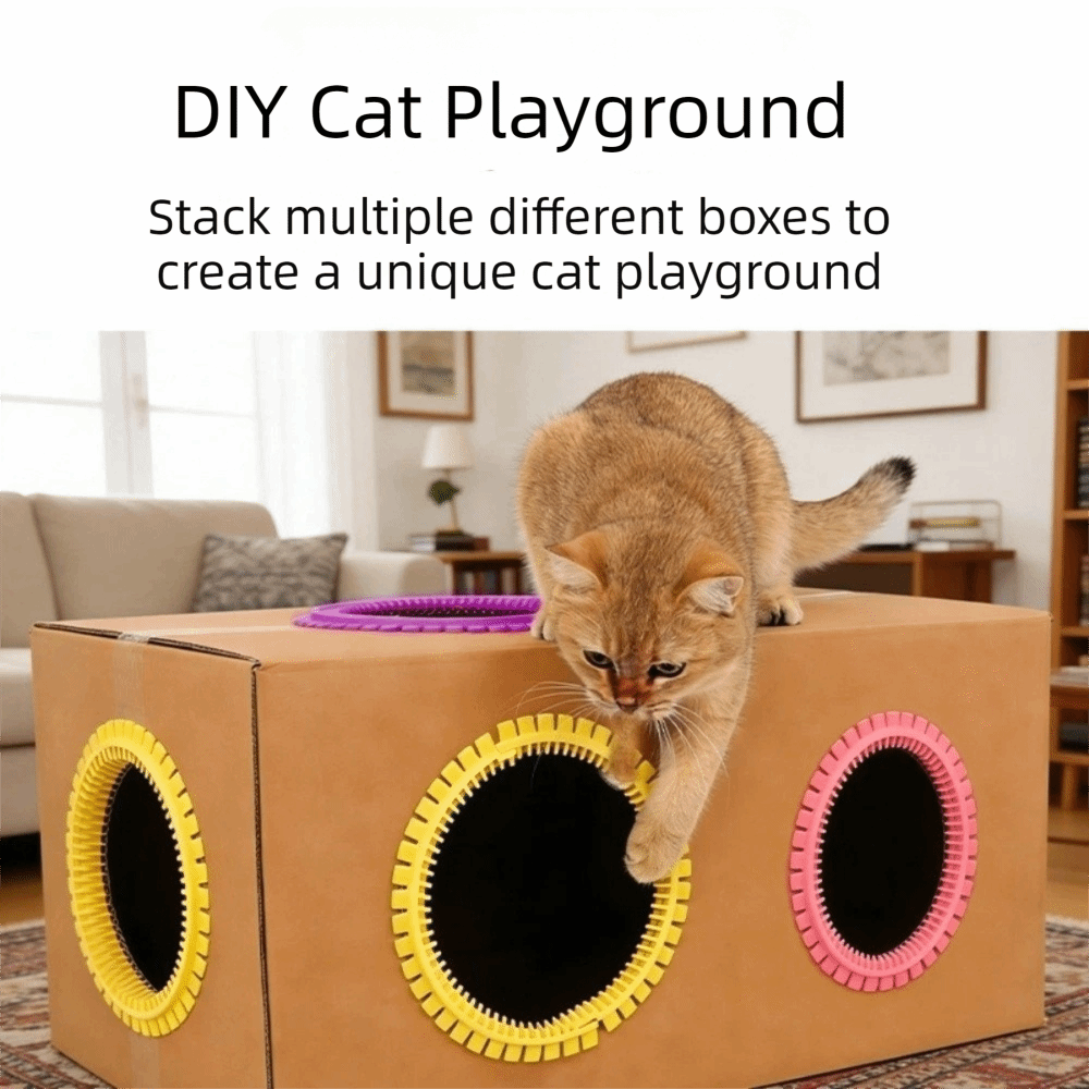 Plastic Cat Tunnel Brush Soft  - огляд і ціна House Hair Care